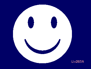 Happy face